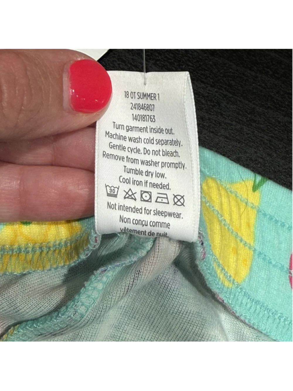 Gymboree Girls Fruit Print Shorts Aqua Tropical Summer‎ S 5-6 Watermelon NWT